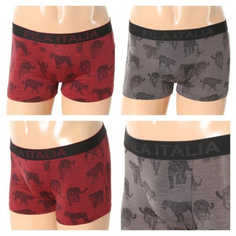 Fila Men S drawerS Jaguar Print Drf1614mm Red (ROC)/110