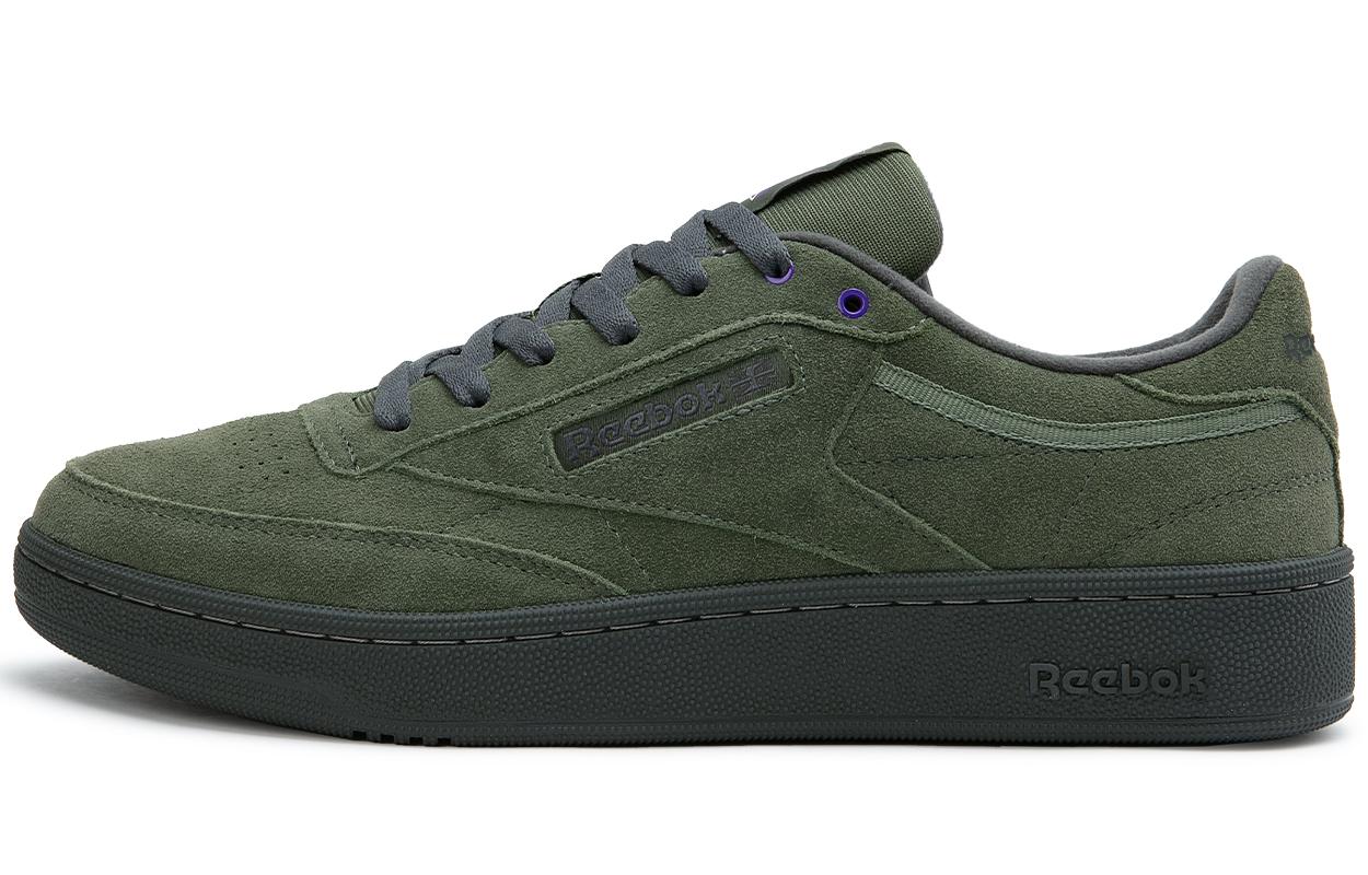 Reebok CLUB C 85 W+ Низкие кеды для скейтбординга Унисекс Зеленый 24FRC901U0GL4 37.5