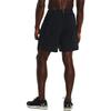 Under Armour Solid Color Brand Logo Loose Fit Sports Shorts Men Shorts Black 1377879-001