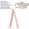 1 Pcs Adjustable Stoma Reinforcement Belt Fix Colostomy Bag For Sports Elastic Waist Belt