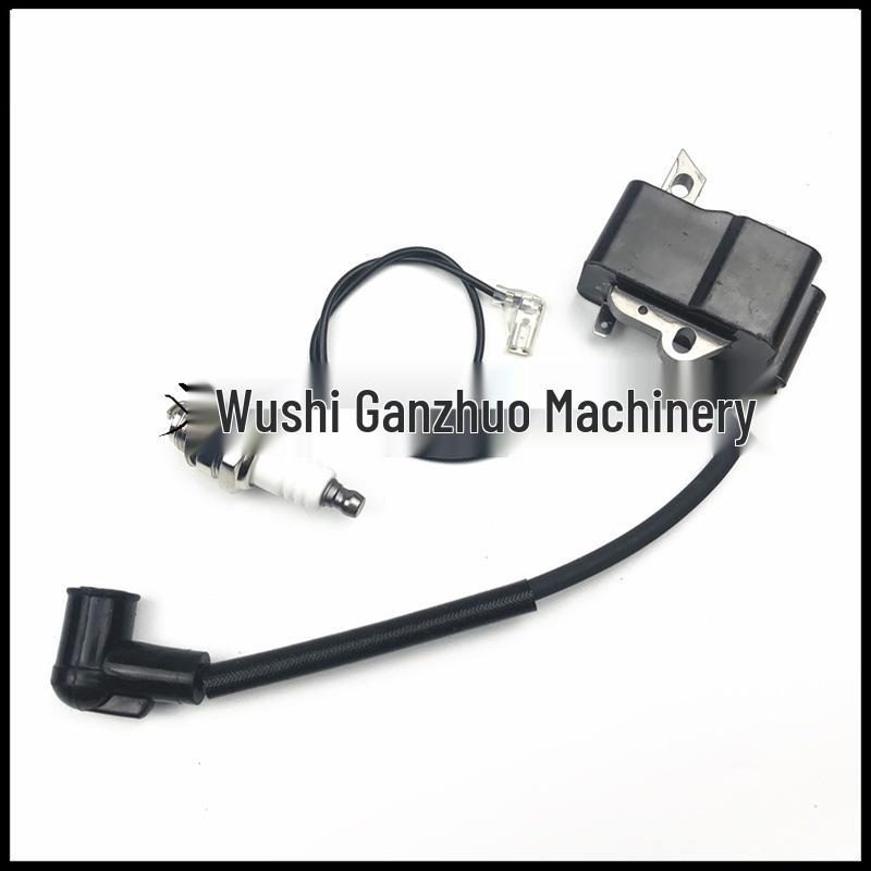 Ignition Coil High Voltage Pack & Spark Plug for FS80 FS80R FS85 KM55 FR85 Lawnmower