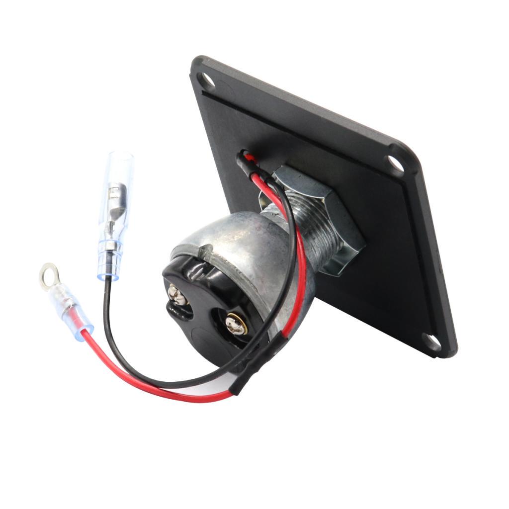Buy Auto Key Ignition Switch Panel with LED Light Engine Start ...