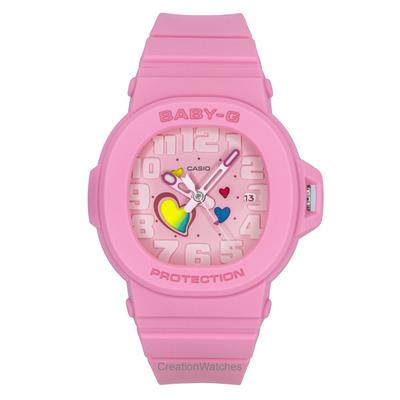 Orologio da Donna Baby-G Analogico Serie Playful Hearts Quadrante Rosa Quarzo BGA-10-4A 100M