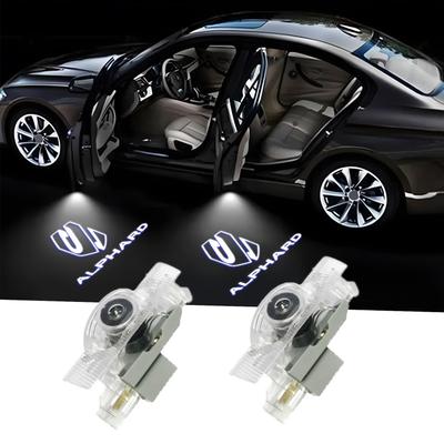 Car Courtesy Welcome Lights for Toyota Alphard Series and Late Parts Accessories of LED Logo Projector with Lamps/Door 30/20 (Early Models) - & [Set