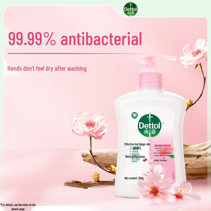 

Dettol Moisturizing Care Hand Wash, 3 x 250g