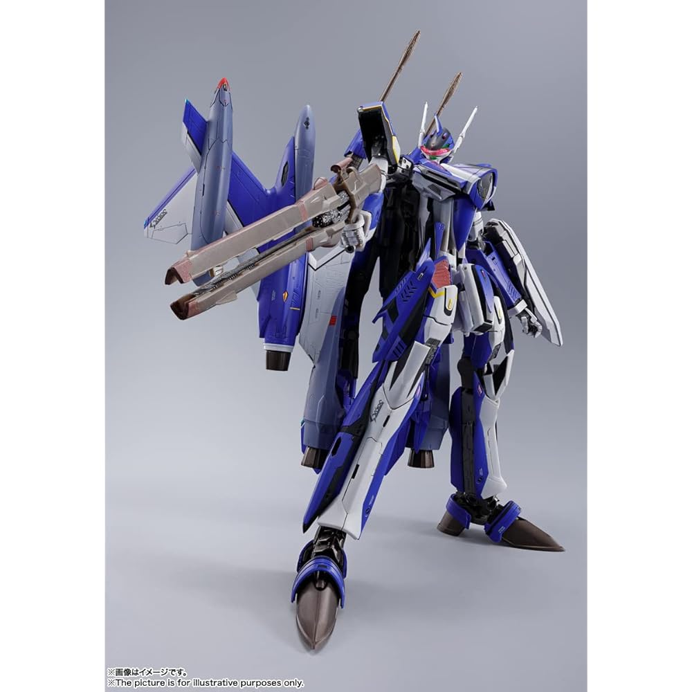 TAMASHII NATIONS DX Chogokin Macross Delta YF-29 Durandal Valkyrie Maximilian Genius Figure 220mm ABS Diecast Painted Action Figure