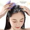 Soft Silicone Shampoo Brush Dandruff Removal Head Scalp Massager  Travel Use