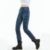 Womens Motorcycle Riding Pants With Kevlar Reinforcement Silicone Padding Safety Comfort