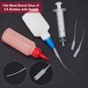 Disposable Super Glue Extender Tips, Precision Micro Applicator Nozzles for DIY Craft Model Building Electronics Repair Adhesive Dispensing