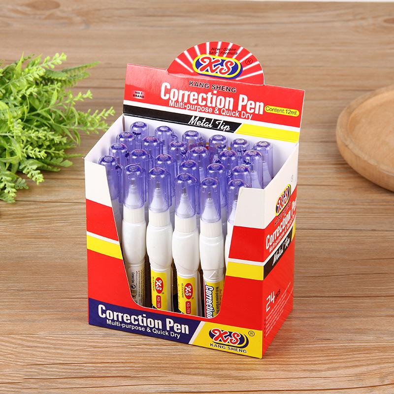 Büro Korrekturflüssigkeit Stift mit Radierkappe