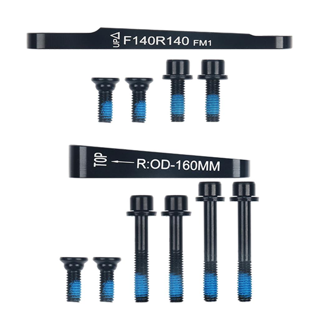 Bicycles Flat Mount Disc Brake Adapter Set Aluminum Alloys Brake Brackets for Road Bike Accessories