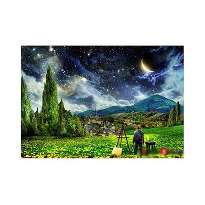 B&B Puzzle Van Gogh Sternennacht Mini-Bilderpuzzle 2014 Teile, beliebte koreanische Puzzles