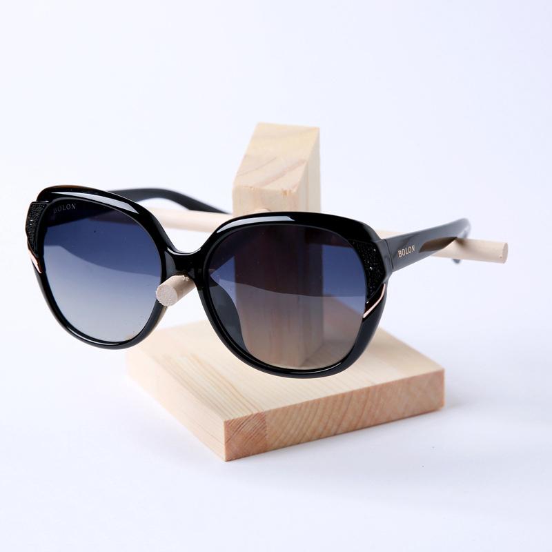 Schmuckhalter für 1 Stück Brillen Vitrine Einlagiges Holz Sonnenbrillen Displayständer Regal Brillen Ausstellungsständer