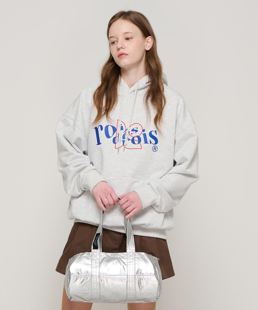Roidesrois Two-Way Round Duffle Bag (Silver)