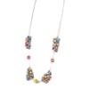 Les Trésors De Lily [N9574] - Multicolored 'New Life' Handmade Leather Long Necklace (handmade)