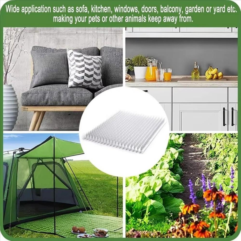 Mit Stachel-Katzenkot-Matte Verdickte Trainingsmatten Neue Katzenabwehrmatte für Pflanzen Möbel Innenbereich