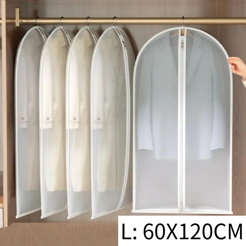 Kleidersack Kleidung Staubschutz für Schrankaufbewahrung Kunststoff Designer Kleiderhüllen Haushalt Mantel Anzug Abdeckung Hängende Kleidersack