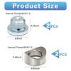 Ledaut M18X1.5 Bung And Plug Notched Style (2 Bungs/ 2 Plugs) Notched Style Fitting Bungs M18X1.5