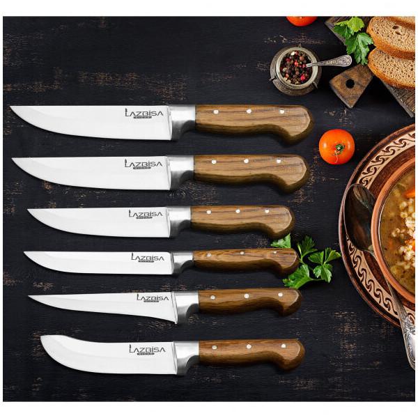 

Lazbisa Kitchen Knife Set Meat Bone Swimming Slicing Mincer Fruit Vegetable Butcher Knife (Y-S-0-1-