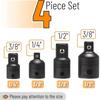 3/8 Inch Drive Universal Socket Joint 1/4 Inch Drive Swivel Impact Adapter  for Construction Work