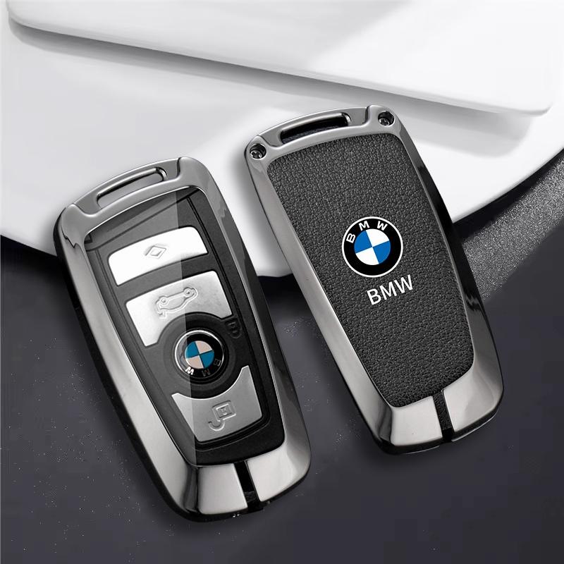 BBJF8 Metal Car Key Cover Case Holder Shell Bag For BMW 1 3 5 7 Series X1 X3 X4 X5 F10 F15 F16 F20 F30 F18 F25 M3 M4 Accessories