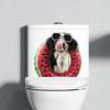 10 Styles Summer Seaside Vacation Wall Stickers Beach Sunset Stickers Toilet Stickers Self Adhesive Waterproof