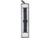 GlacierX Silicone Wave Anthracite Gray Smartwatch Strap for Apple Watch 42/44/45/49mm Anthracite