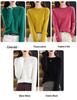 2023 Autumn Women's Pure Wool Round Neck Knit Sweater Cardigan - Stylish & Versatile