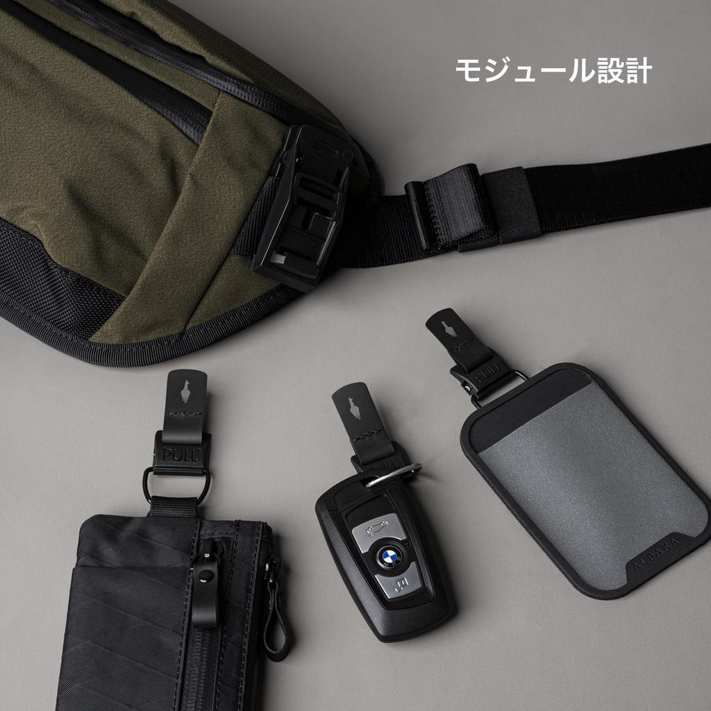 ALPAKA Bravo Sling Mini V2 Axoflux 300D Taška Messenger, Taška přes rameno, Crossbody taška, Nastavitelný popruh, Kapacita 2,5 l, Pojme iPad Mini, Ideální pro