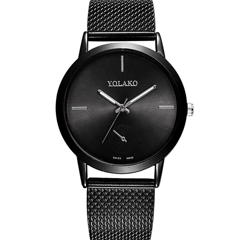 New Fashion Luxury Women Quartz Watch Rose Stainless Steel Mesh Belt Female Clocks Dress W