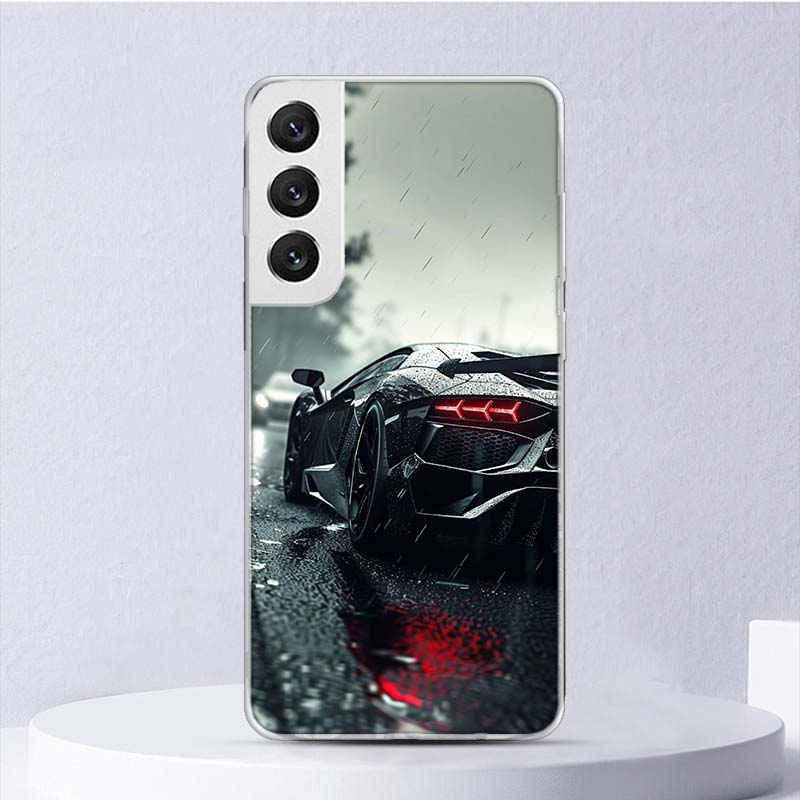 Cool Male Men Sports Cars Soft Case For Samsung Galaxy S25 S24 S23 S22 Ultra Phone Cover S21 S20 FE S10 Plus S10E S25U Funda Coq