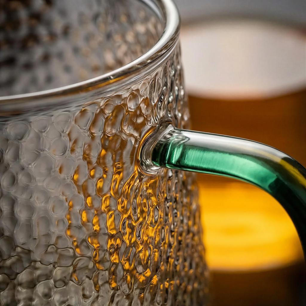 GLASS JUG TEA INFuser 1L TRANSPARENT BOROSILICATE GLASS