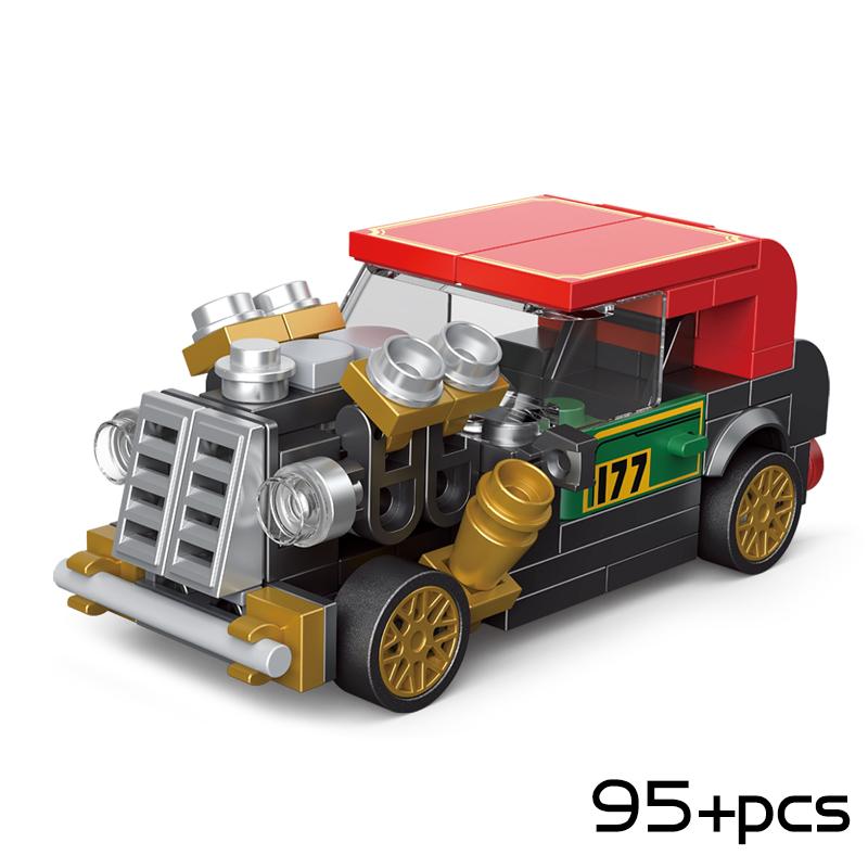Premium-Quality Decool Compact Size High-Standard Pull Superior-Grade Back Car First-Class Building-Set First-Class Building-Bricks Top-Grade T1