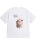 Womens Korean Drama TShirt Q Did You Feel It Too Cute Hamster Graphic Soft Casual Short Sleeve Top for Spring Summer Outfits