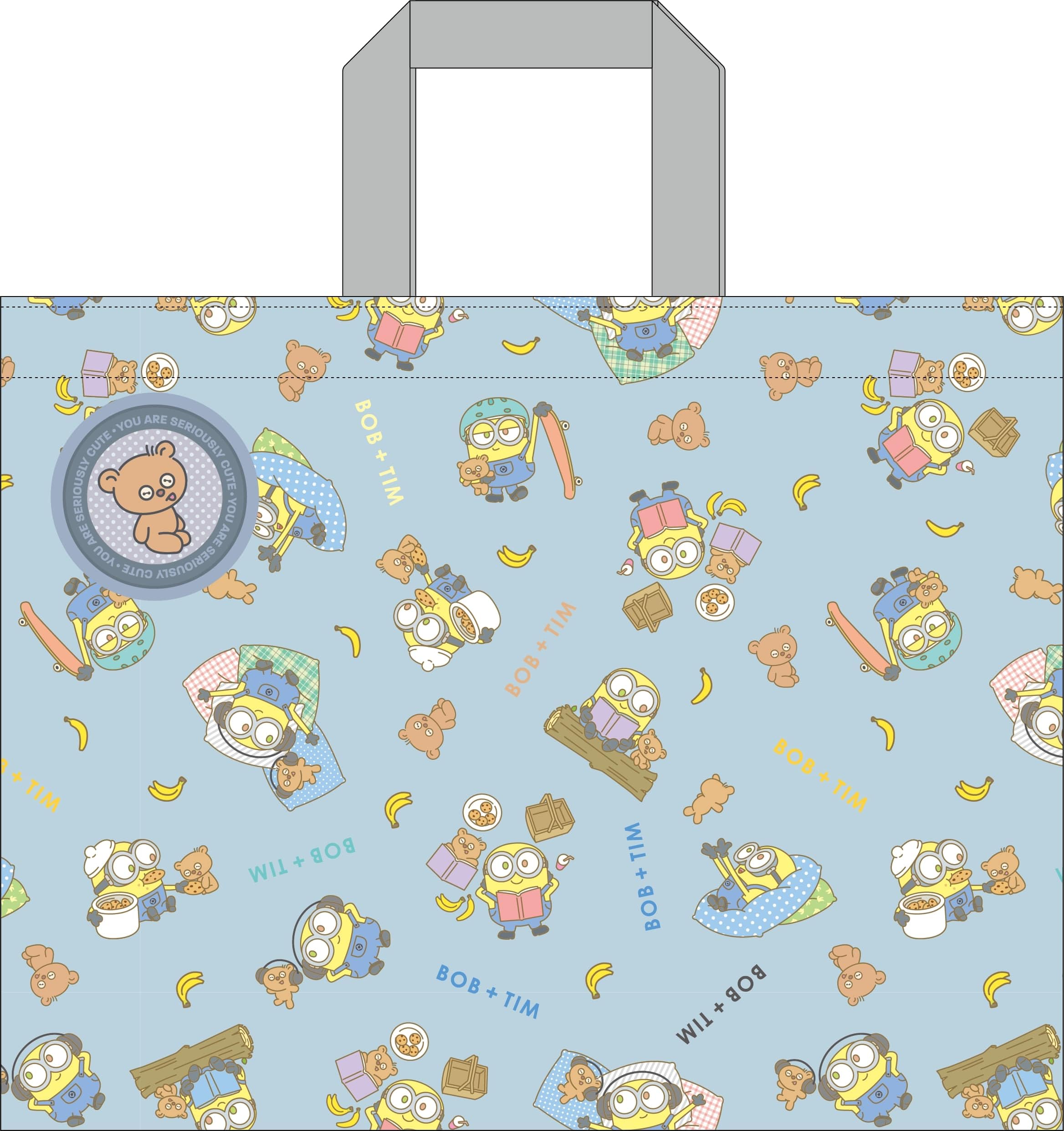 

KoohaCreate Стеганая сумка для уроков Миньон 120721 [Сумка для инструментов/Спортивная сумка/Школьная сумка]