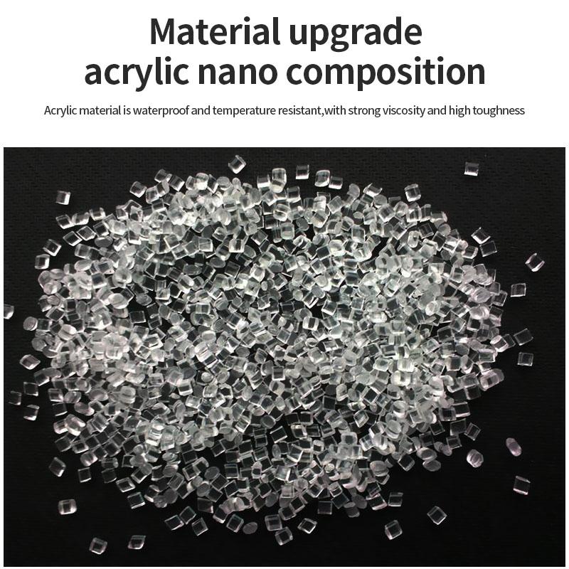 5/10M Nano Tape Double Sided Tape Transparent Reusable Waterproof Adhesive Tapes Cleanable Kitchen Bathroom 1mm Thickness