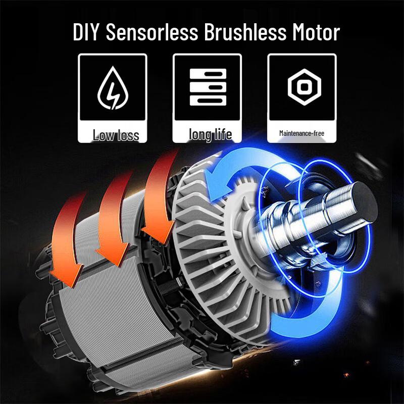 Dayi Cordless Brushless Rotary Hammer Drill CN plug (adapter included)