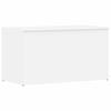 Vidaxl Chest, White, 84X42X46 Cm, Wood-Based Material