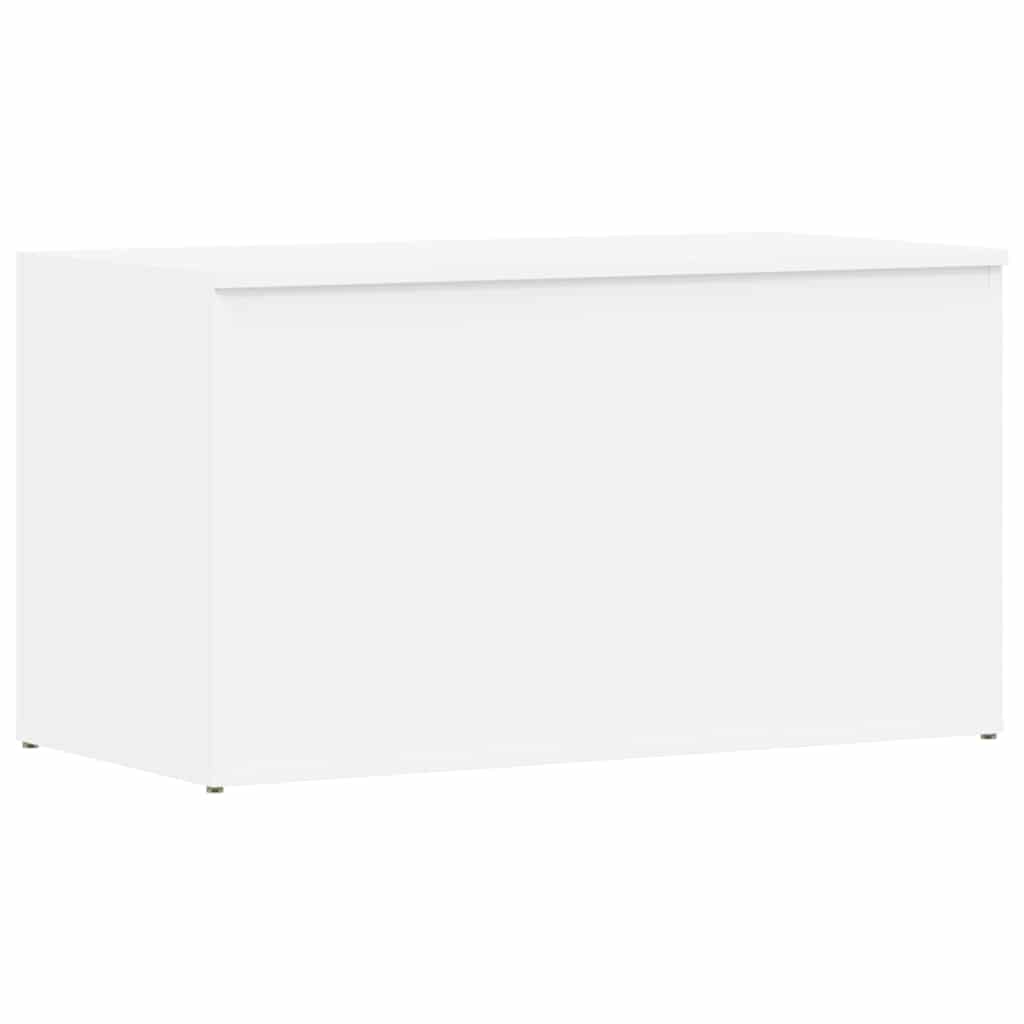 Vidaxl Chest, White, 84X42X46 Cm, Wood-Based Material