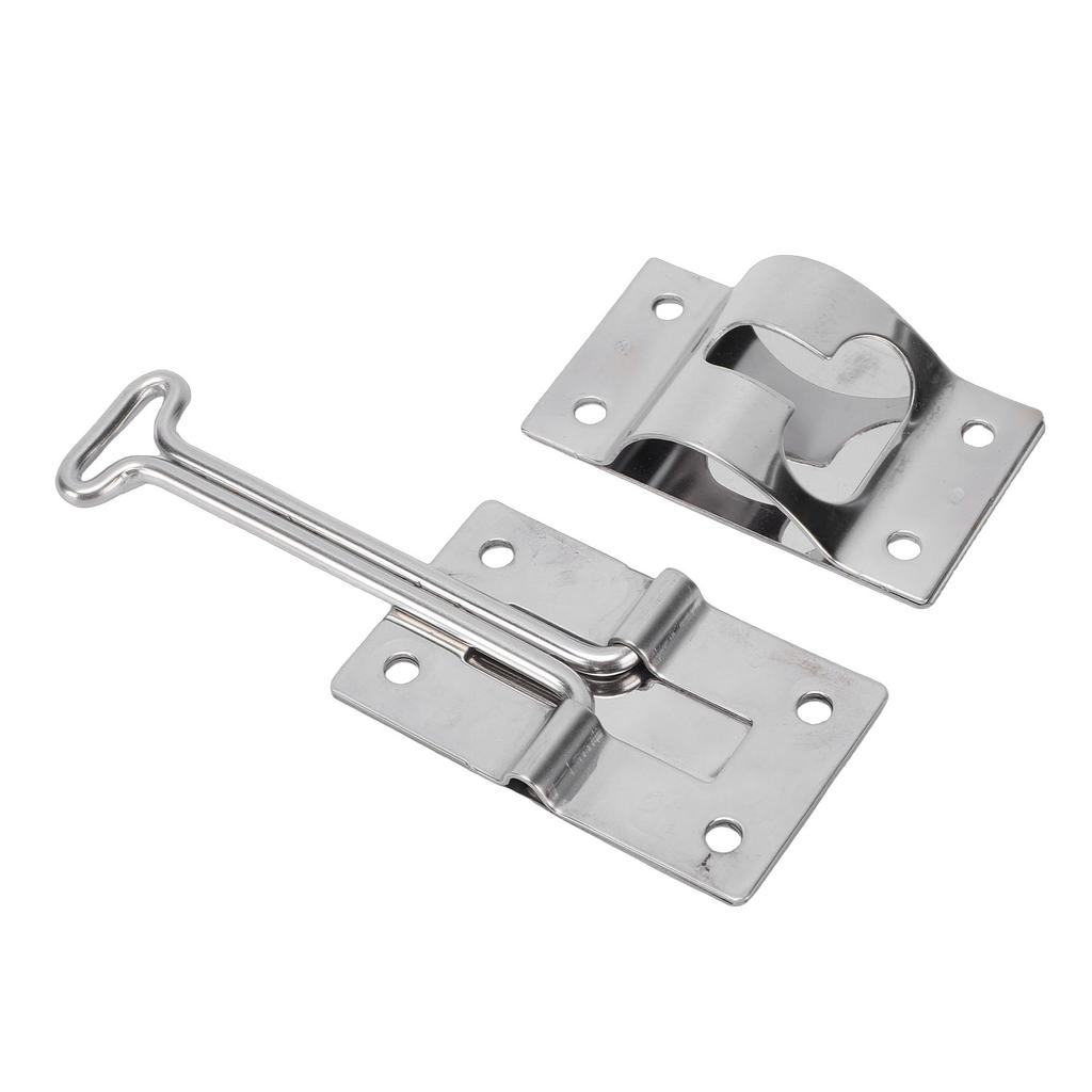 RV Door Holder Stainless Steel T Trailer Door Holder Catch for Trailers Camping Vehicle Trucks