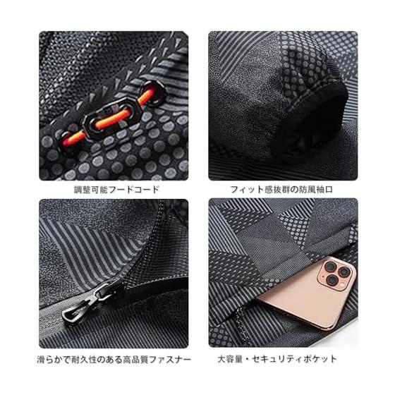 [Stabbon] Men's Windbreaker, Waterproof, Lightweight, Sports Jacket, Spring, Autumn, Winter, Outerwear, Casual, Mountain Parka, Outdoor, Outerwear,