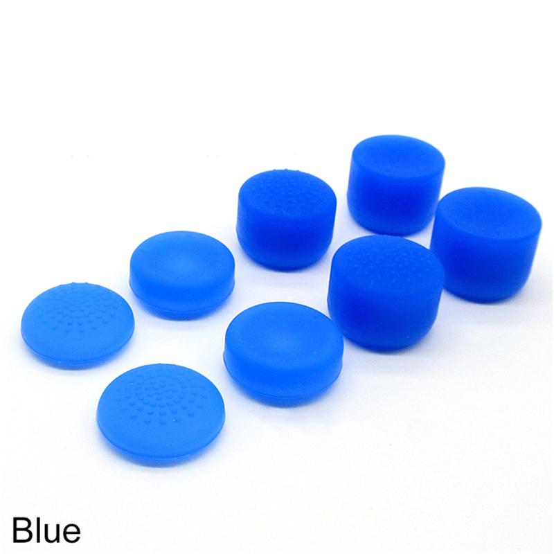 

8Pcs Silicone Controller Joystick Thumb Stick Grip Cap Case Cover For PlayStation 4 PS4 PS3 PS2 PS 4 PS 3 PS 2 Xbox синий