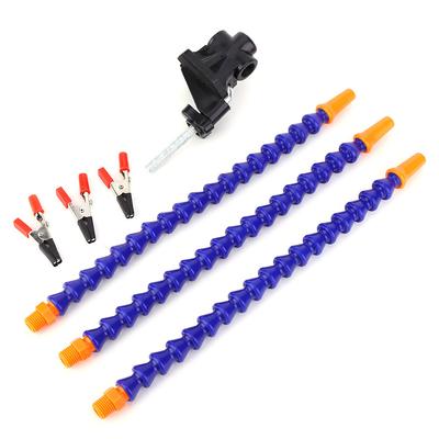 Flexibler 3-Arm-Löthalter, blau, multifunktional, für die Reparatur und Befestigung von Leiterplatten
