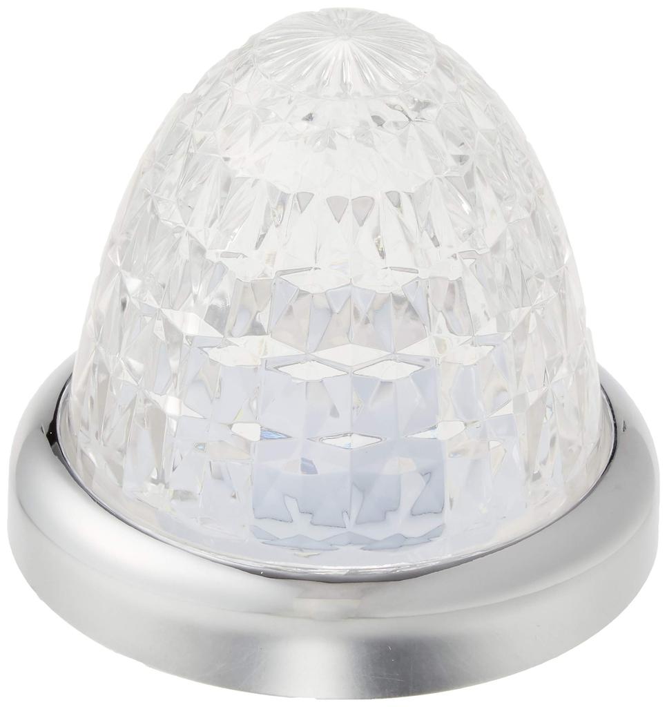 Jet Inoue 532616 LED Starlight Bus Marker Lamp, Zero DC12V, DC24V, Clear Lens, Side Light, LED Marker, Ice Blue