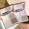 Juduo Orange Blossom Highlighting and Contouring All-In-One Palette Two-Color Matte Brightening 3D Shadow Nose Shadow Blush Powder