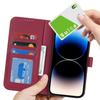 For iPhone 14 Pro Stand Case Shockproof Leather Wallet Phone Cover
