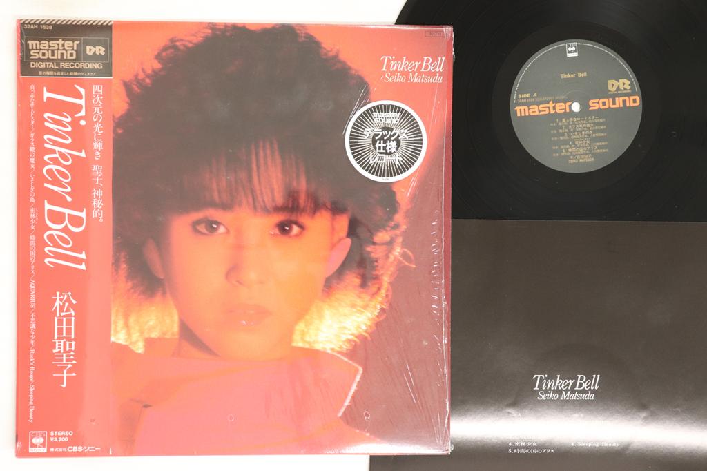 LP Record SEIKO MATSUDA - Tinker Bell 32AH1628 MASTER SONIC 1984 Japan Obi Japanese Pop/Rock Used