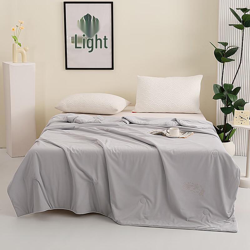 Shengfuni Karierte Kühlende Sommerdecke