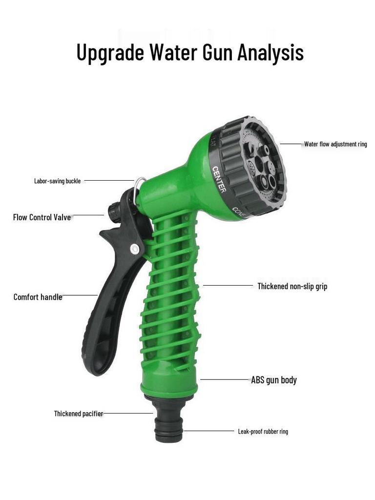 Compacte Oplaadbare Dompelpomp voor Irrigatie, Auto Wassen en Buiten Water Geven