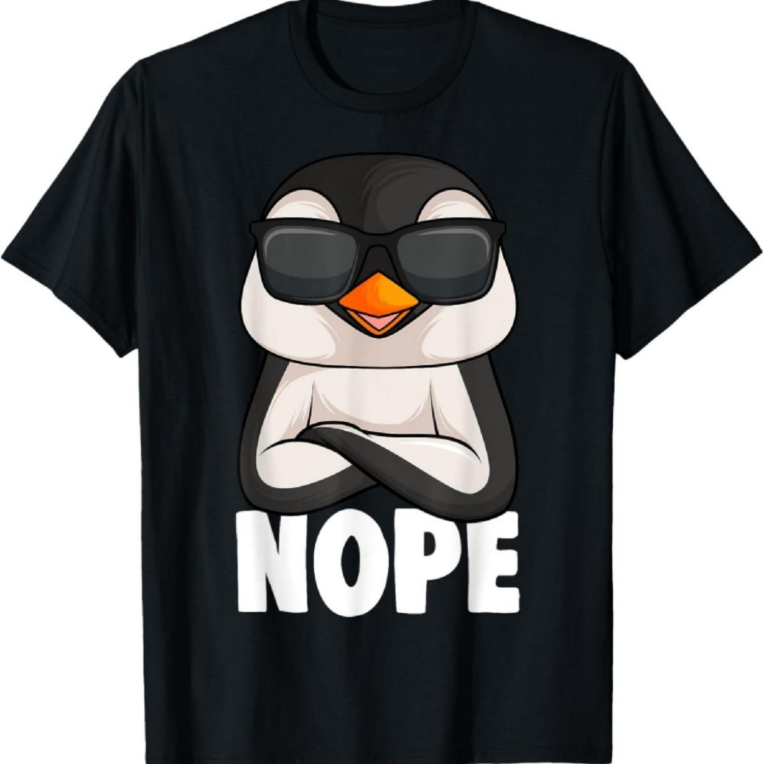 

Пингвин Нет Детская Футболка для Девочек Мальчиков Женщин XXXXXL чёрный